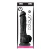 Colours Pleasures 7 In. Dildo Black