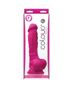 Colours Pleasures 7 In. Dildo Pink