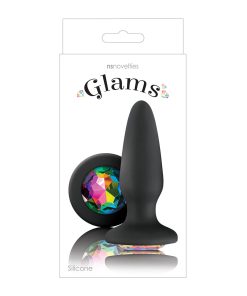 Glams Anal Plug Rainbow Gem