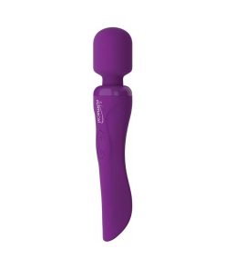 Wanachi Body Recharger – Rechargeable Silicone Wand Vibrator, Purple