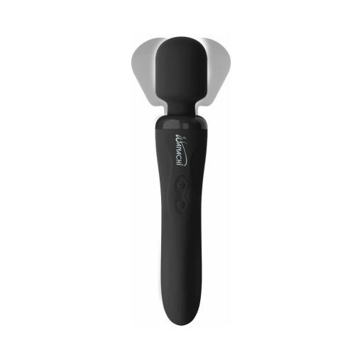 Wanachi Body Recharger Wand – Rechargeable Silicone Vibrator Black - Image 4