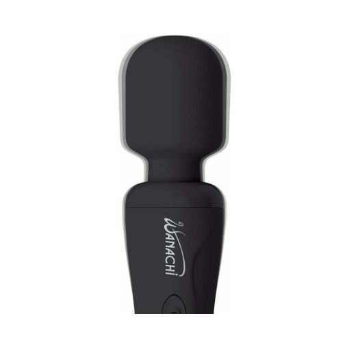 Wanachi Body Recharger Wand – Rechargeable Silicone Vibrator Black - Image 5