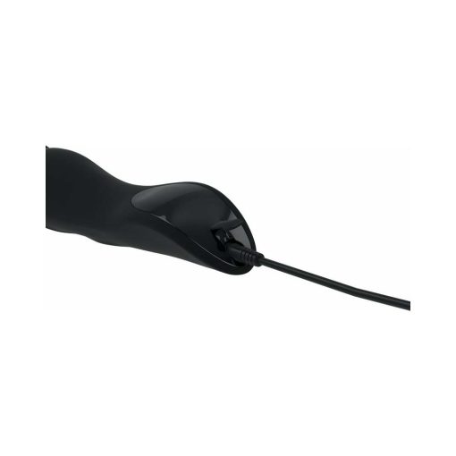 Wanachi Body Recharger Wand – Rechargeable Silicone Vibrator Black - Image 6