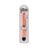 King Cock 10 In. Vibrating Stiffy Realistic Dildo Beige
