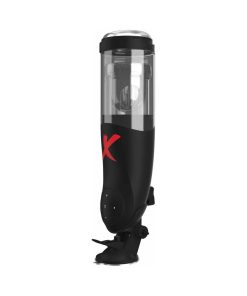 Pdx Elite Deluxe Mega-Bator Rotating Thrusting Masturbator Clear/Black
