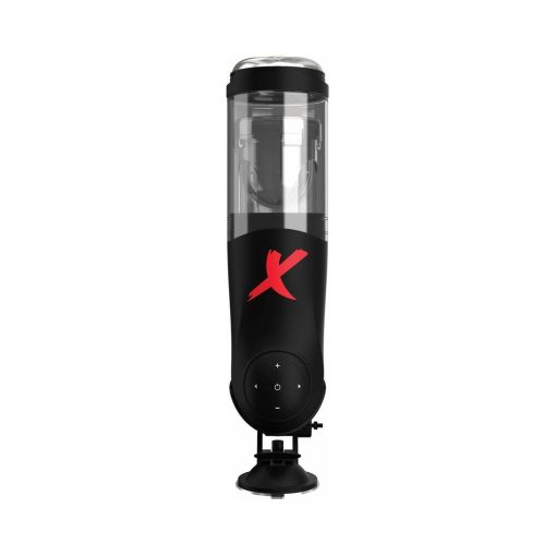 Pdx Elite Deluxe Mega-Bator Rotating Thrusting Masturbator Clear/Black - Image 4
