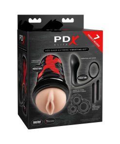 Pdx Elite Ass-Gasm Extreme Vibrating 7-Piece Kit
