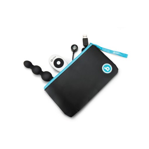 B-Vibe Triplet Rechargeable Remote-Controlled Vibrating Anal Beads Plug Black - Image 12