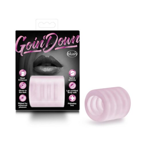 X5 Men Goin' Down Bj Stroker Oral Enhancer Pink