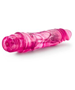 Glow Dicks The Drop Realistic 8.5 In. Vibrating Dildo Pink