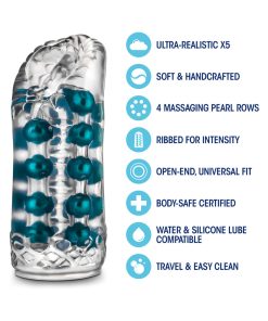 M For Men Super Stroker Vagina Clear