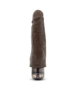 Dr. Skin Vibe 14 Realistic 8 In. Vibrating Dildo Brown