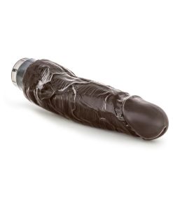 Dr. Skin Vibe 14 Realistic 8 In. Vibrating Dildo Brown