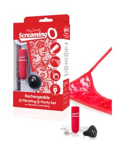 Screaming O My Secret Charged Remote Control Panty Vibe - Red