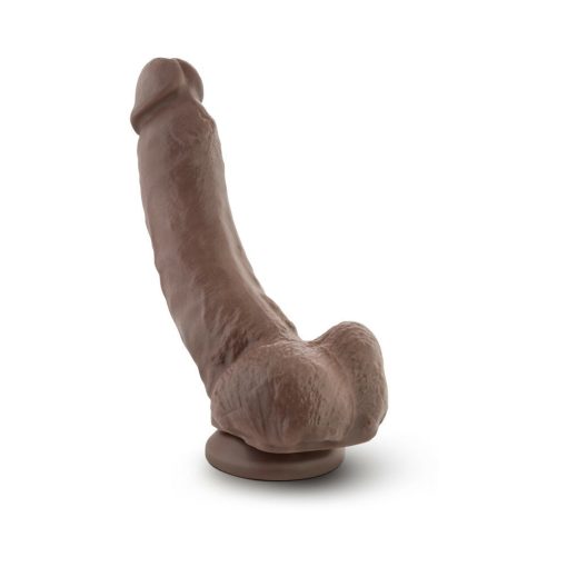 Dr. Skin Mr. Mayor Realistic 9 In. Dildo With Balls Brown - Image 2