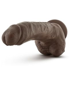 Dr. Skin Mr. Mayor Realistic 9 In. Dildo With Balls Brown