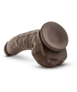 Dr. Skin Mr. Mayor Realistic 9 In. Dildo With Balls Brown