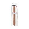 King Cock 16 In. Thick Double Dildo Realistic Tan