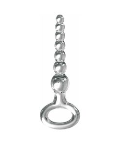 Icicles No. 67 Beaded Glass Massager Clear