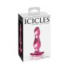 Icicles No. 73 Glass Anal Plug Pink