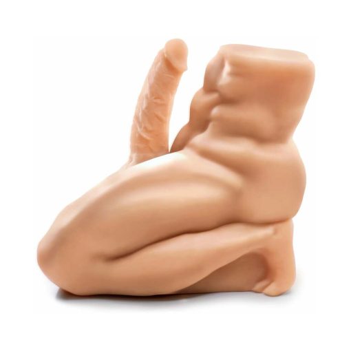 Pdx Fuck Me Silly Man! Anal Masturbator With 8 In. Dildo Beige - Image 4