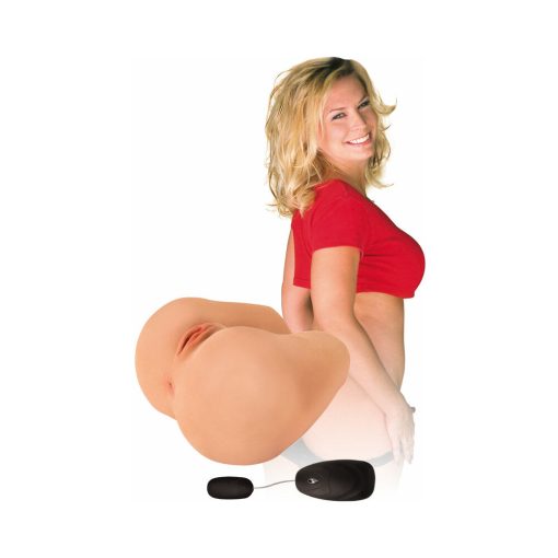 Curve Toys Mistress Perfect Fuck Maddie Missionary Vibrating Dual Entry Masturbator Beige - Image 3
