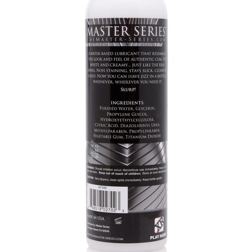 Master Series Jizz Unscented Water-Based Lube - Image 2