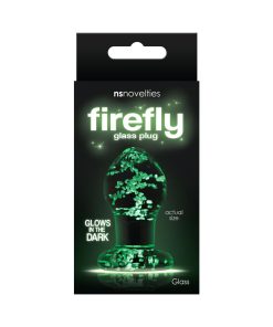 Firefly Glass Plug Small Clear