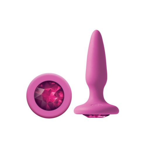 Glams Mini Anal Plug Pink Gem - Image 2