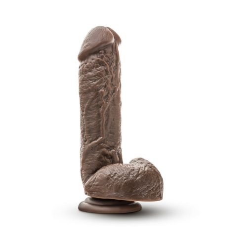 Dr. Skin Mr. D Realistic 8.5 In. Dildo With Balls Brown - Image 2
