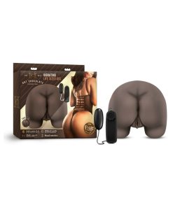 Blush Hot Chocolate Luscious Tiana Vibrating Life-Sized Masturbator Brown