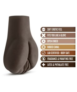 Hot Chocolate Doggy Style Deanna Vibrating Masturbator Brown