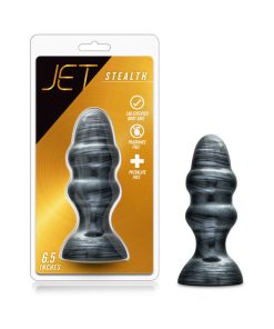 Jet Stealth 6.5 In. Anal Plug Carbon Metallic Black
