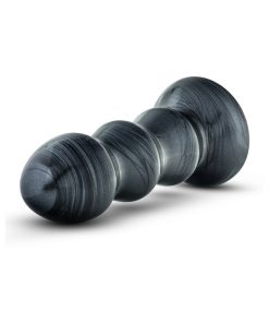 Jet Black Jack 7 In. Anal Plug Carbon Metallic Black
