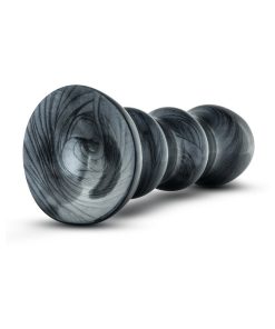 Jet Black Jack 7 In. Anal Plug Carbon Metallic Black