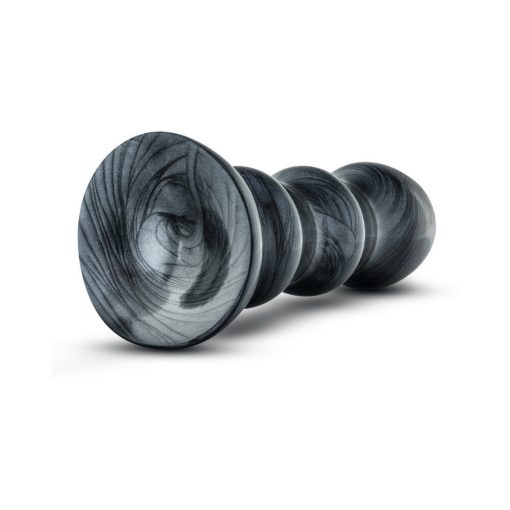 Jet Black Jack 7 In. Anal Plug Carbon Metallic Black - Image 4