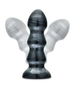 Jet Black Jack 7 In. Anal Plug Carbon Metallic Black