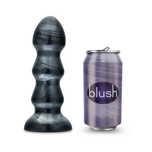 Jet Black Jack 7 In. Anal Plug Carbon Metallic Black - Image 7