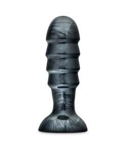 Jet Bruiser 7.5 In. Anal Plug Carbon Metallic Black