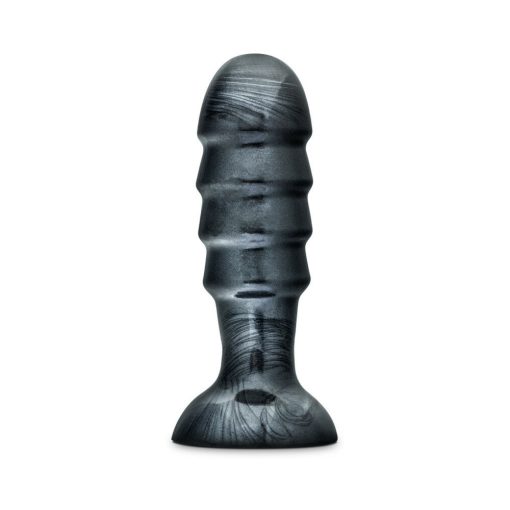 Jet Bruiser 7.5 In. Anal Plug Carbon Metallic Black - Image 2
