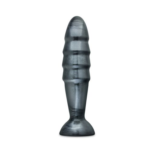 Jet Destructor 10.75 In. Anal Plug Carbon Metallic Black - Image 2