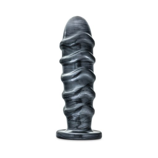 Jet Annihilator 11 In. Anal Plug Carbon Metallic Black - Image 2
