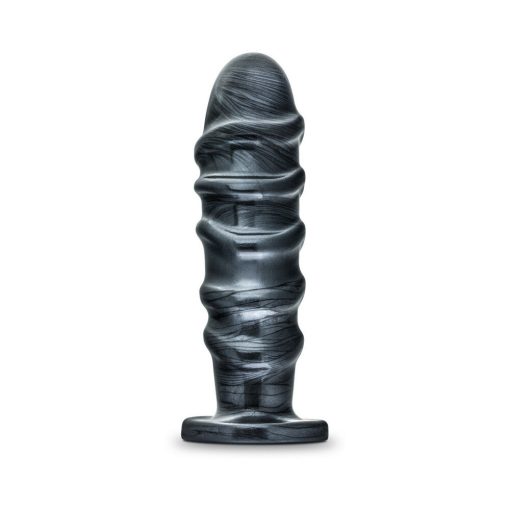 Jet Annihilator 11 In. Anal Plug Carbon Metallic Black - Image 3