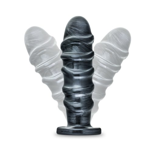 Jet Annihilator 11 In. Anal Plug Carbon Metallic Black - Image 7