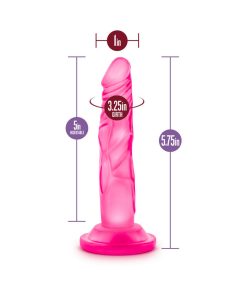 Naturally Yours 5 In. Mini Cock Realistic Dildo Pink