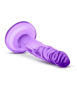 Naturally Yours 5 In. Mini Cock Realistic Dildo Purple