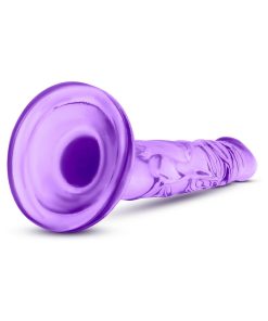 Naturally Yours 5 In. Mini Cock Realistic Dildo Purple