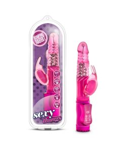 Sexy Things Romping Rabbit Dual Stimulation Vibrator Fuchsia