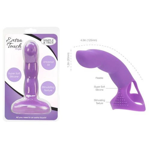 Simple And True Extra Touch Finger Purple