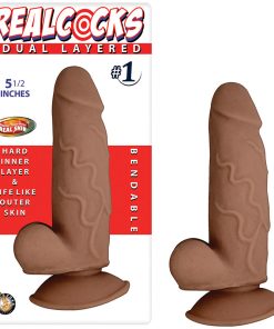 Realcocks Dual Layered #1 5.5In Brown